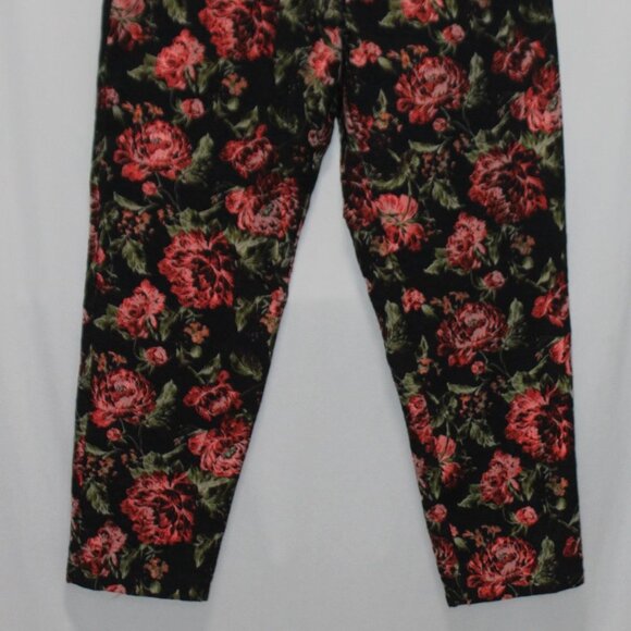 NWT Sugarlips Floral Straight Leg Pants - Picture 2 of 11